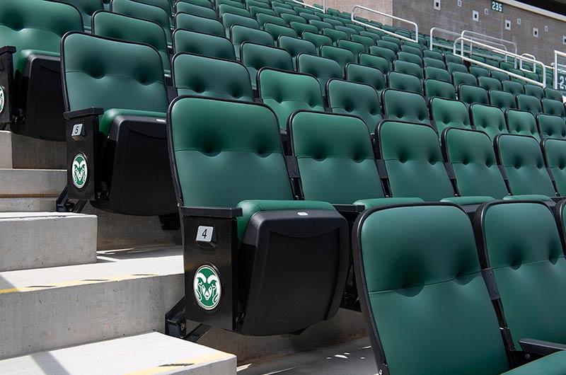 Installation Portfolio For The Colorado State University Canvas Stadium 