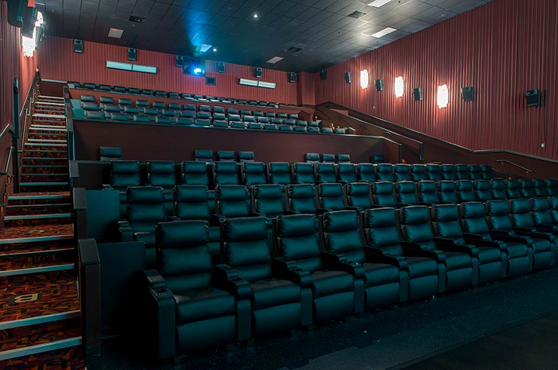 Cinemark Strongsville installation portfolio by Irwin Seating with