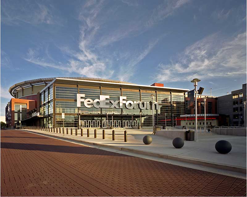 Fedex Forum Logo Fedex Forum Logo