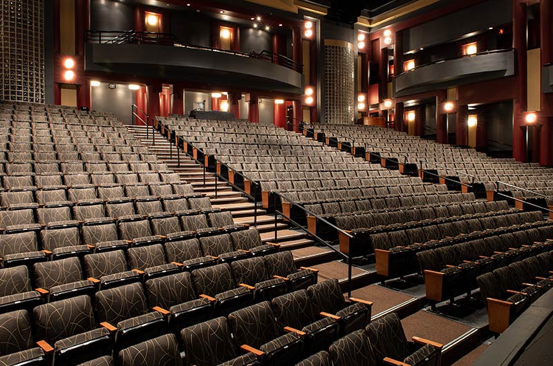 Irving Arts Center Carpenter Hall with model 8.6.86.12