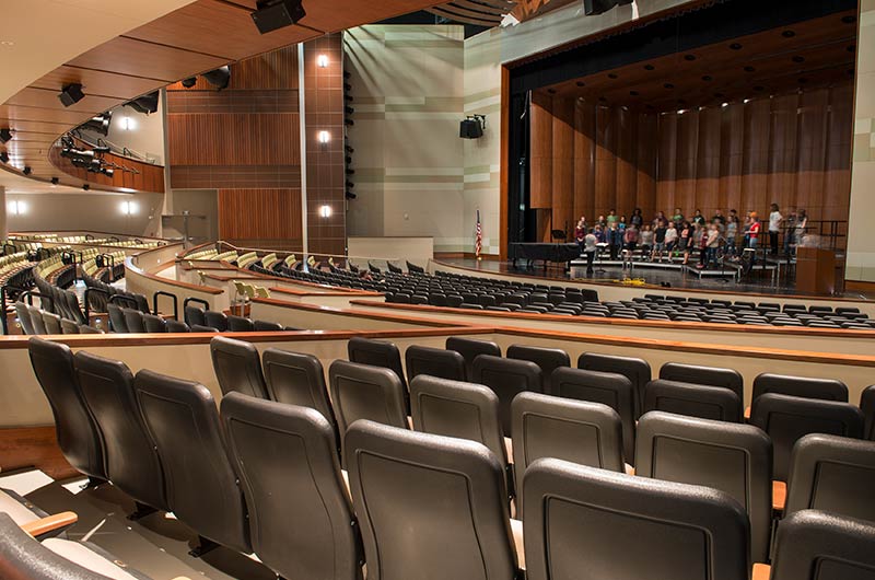 Venice High School Performing Arts Center with model 51.12.86.4 Marquee