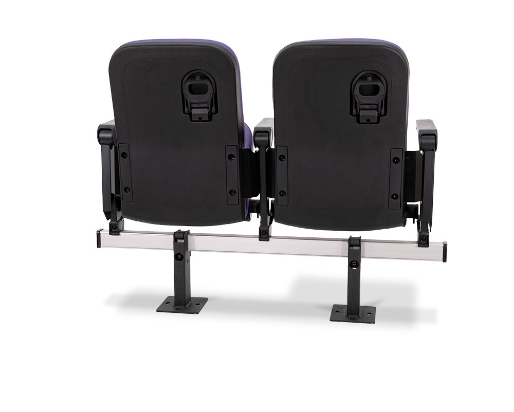 Luxx rail mount stadium and arena seating